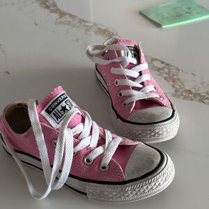 Converse Kids Sneakers in Pink and White